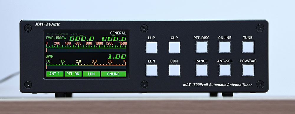 mAT-1500ProII Display